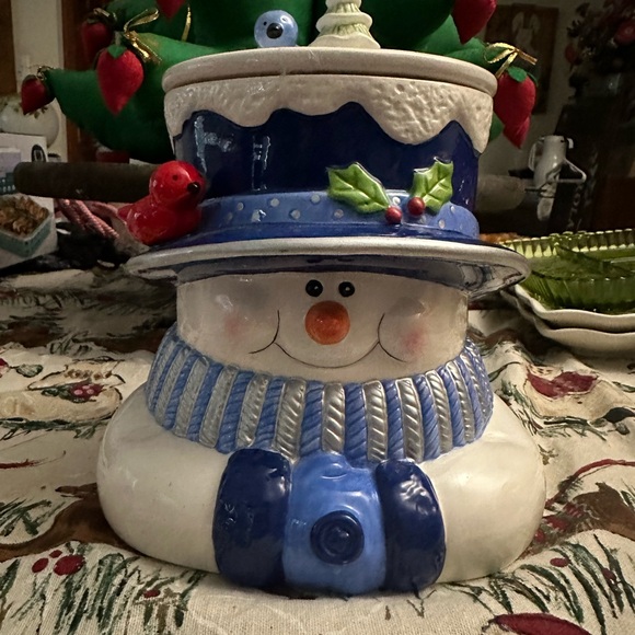 Houston Harvest Snowman Cookie Jar - Picture 16 of 16
